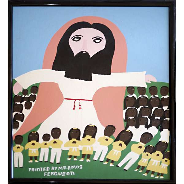 Jesus and School Children - SOLD