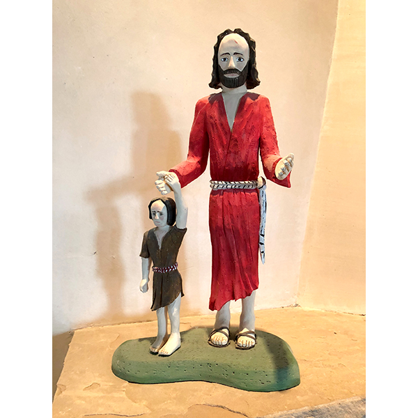 Joseph and Son Jesus by Gaspar Naranjo