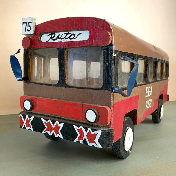 Red Bus "Ruta" by Anonymous Artist