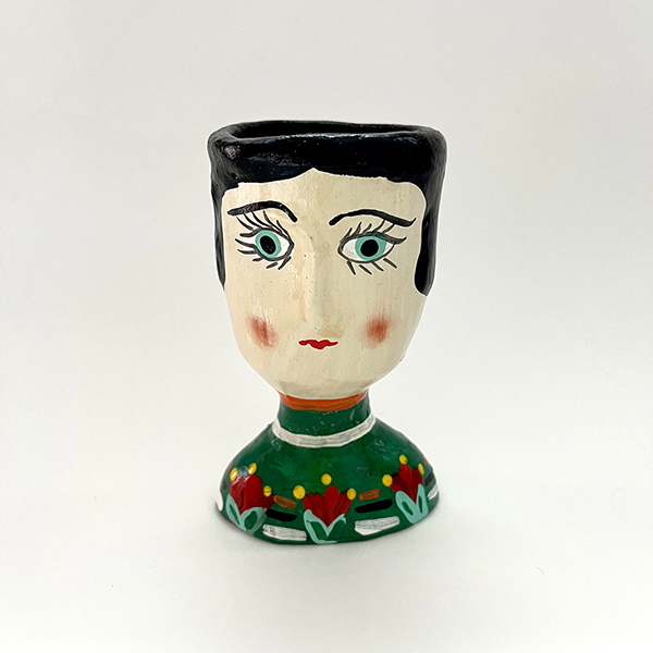 Ceramic Cup in Green