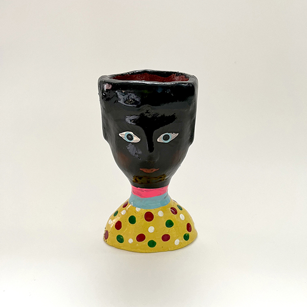 Ceramic Cup in Polka Dots