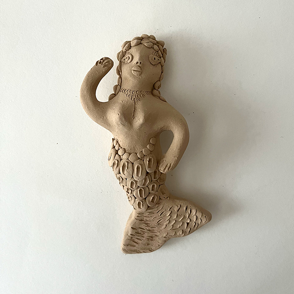 Mermaid with Pearls by Angelica Vasquez Cruz