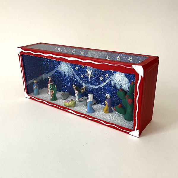 Nativity Glass Box