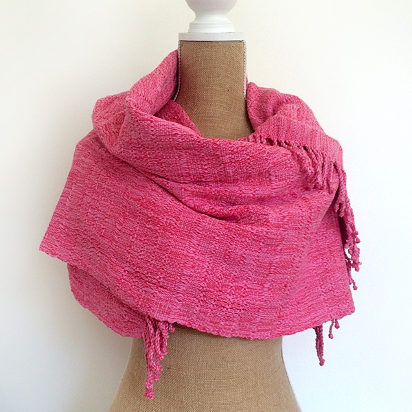 Scarf in Pink from Guatemala