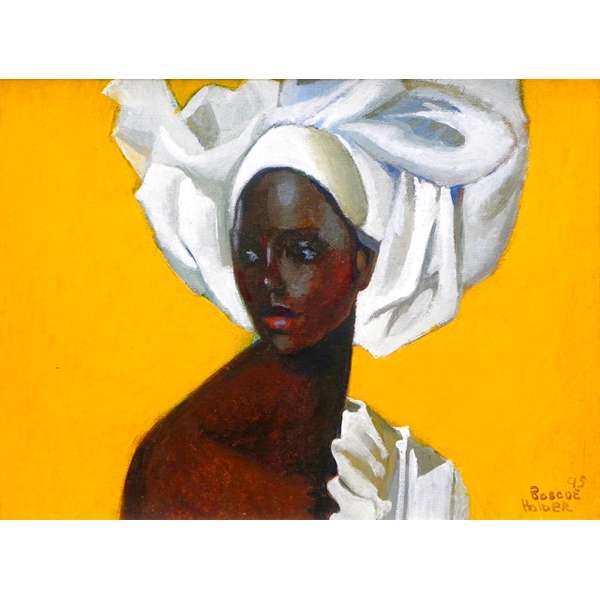 Lady in a White Turban