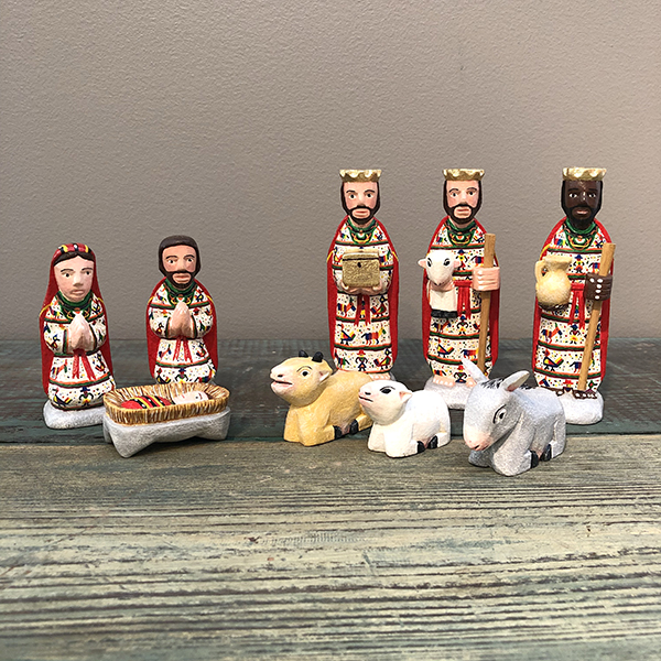 Nativity Set 01 by Anonymous Artist
