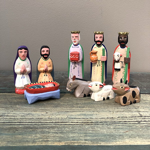 Nativity Set 02 by Anonymous Artist