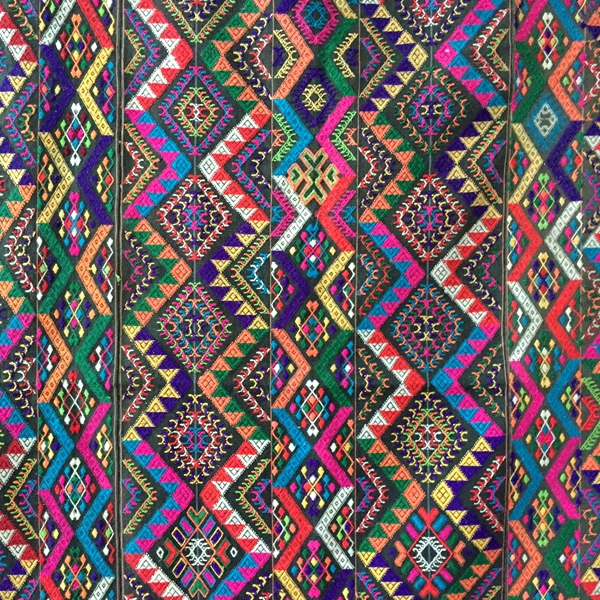 Antique Bhutanese Kira Textile - Detail