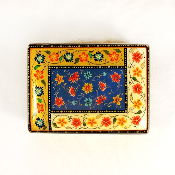 Handpainted Box from Uzbekistan by Anonymous Artist