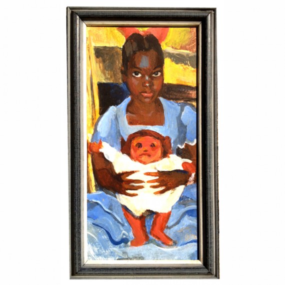 Boscoe Holder, Child with Doll