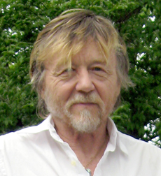 The artist, John Barton in 2010