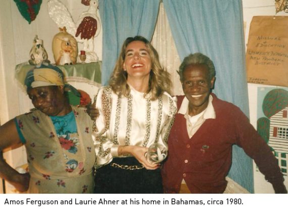 Amos and Bea Ferguson and Laurie Ahner, circa 1980's